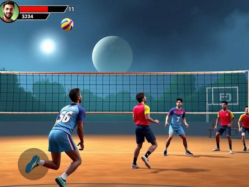 Trivandrum Volley Veterans Game Screenshot