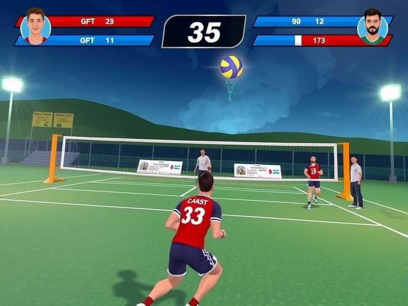 Trivandrum Volley Veterans Gameplay Action